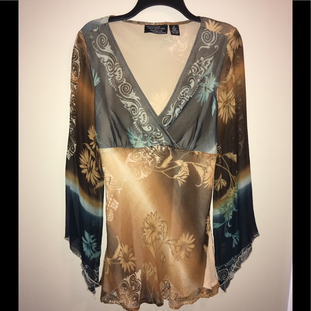 Silk lined New York City Design Co. Tunic